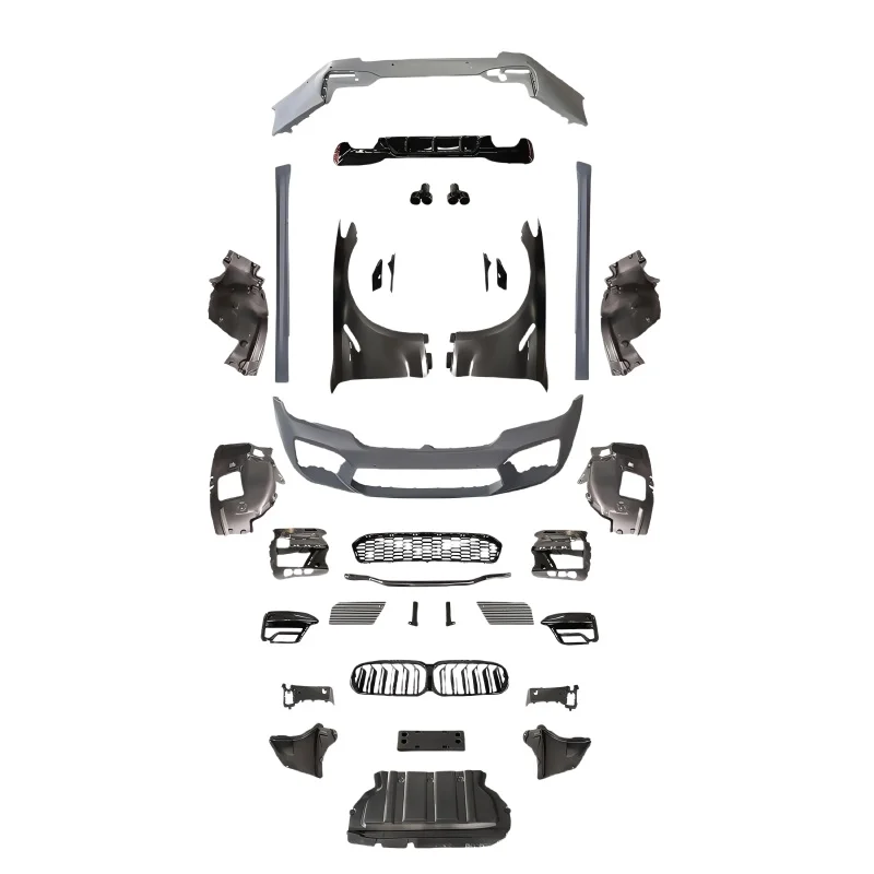 

Suitable for 21-23 5 Series G30/G38 Modified Wide Body M5 Front and Rear Bumper Fender Surround Grille Kit Upgrade