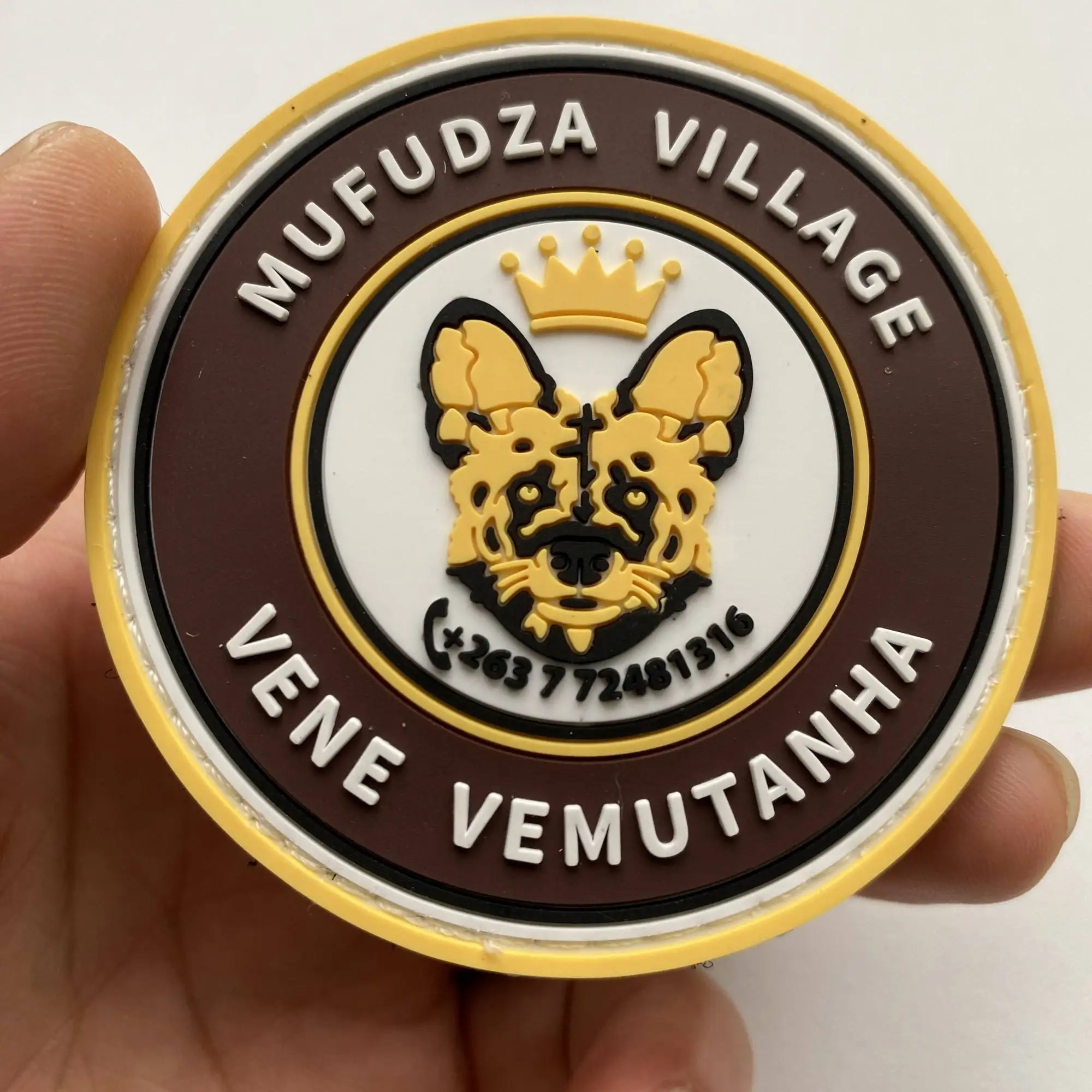 Custom PVC 3D Patch with Knife Hook Emblem - Boosts Morale Patch,Fun Patch