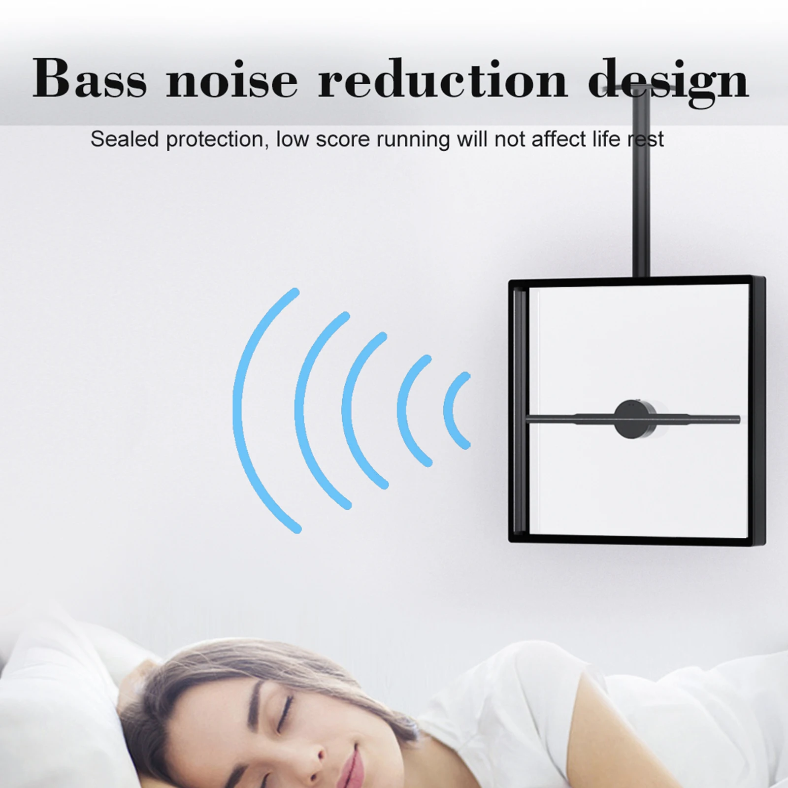 

3D Holographic Projector Remote Control with 50cm Square Cover Naked Eye 3D Commercial Advertise Display Hologram Projector