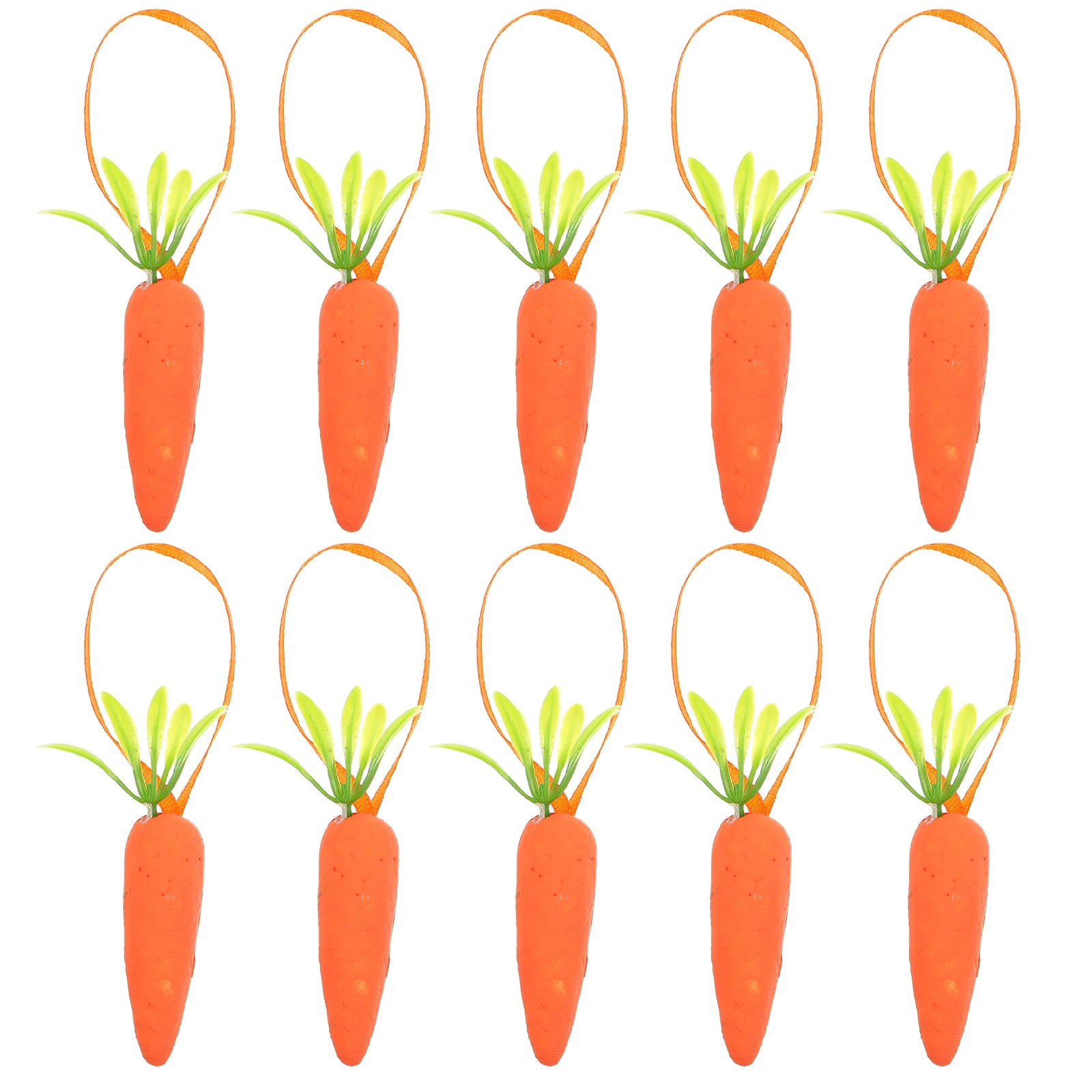 

1 Set Simulation Carrot Decoration Premium Foam Easter Pendant Hanging Decor Perfect for Easter Party Home Restaurant Office