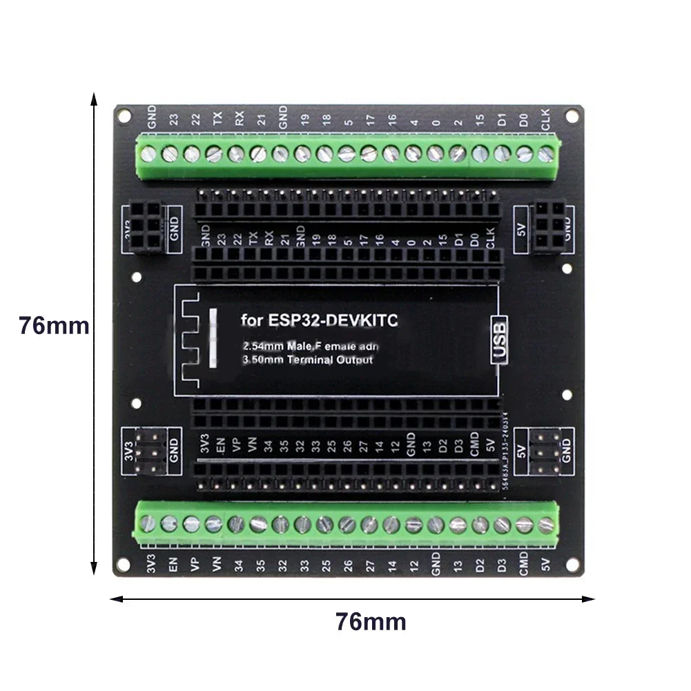 People Scene Expansion Board Breakout Board Typy Outputs Pin Header Super Breakout Board Terminal Blocks