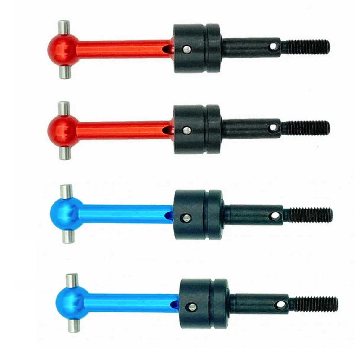2pcs Metal Universal Drive Shaft Driveshaft CVD 53792 for Tamiya TT01 TT02 TT01D TT01E TA04 1/10 RC Car Upgrades Parts