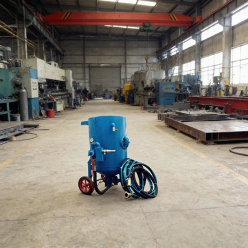 

Small Sand Blasting Machine Compact Design for Home Workshop Hobbyists DIY Metal Cleaning Projects