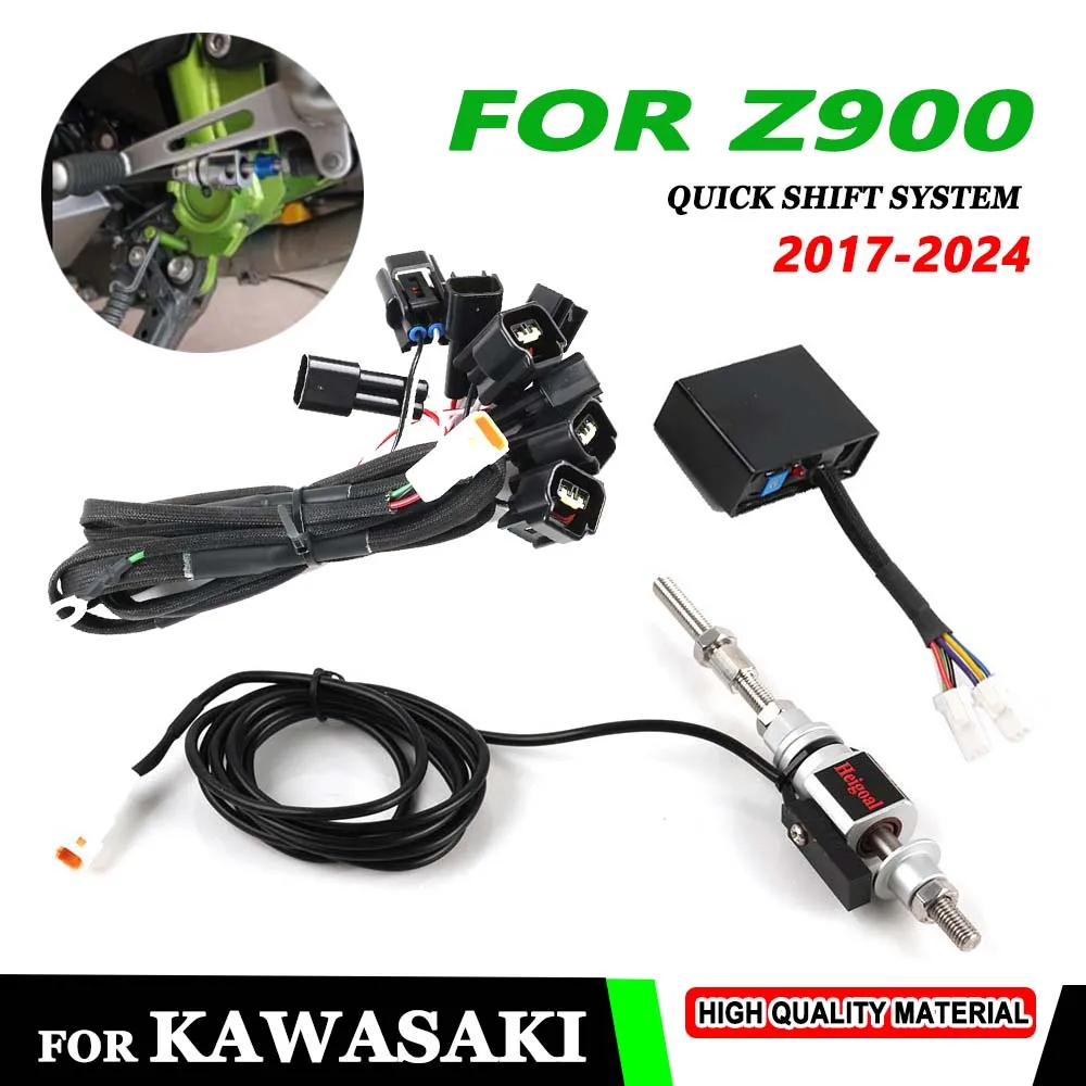 

Motorcycle One Way Upshift Electric Quick Shifter Shift For Kawasaki Z900 Z 900 2017 2018 - 2023 2024 QuickShifter Accessories