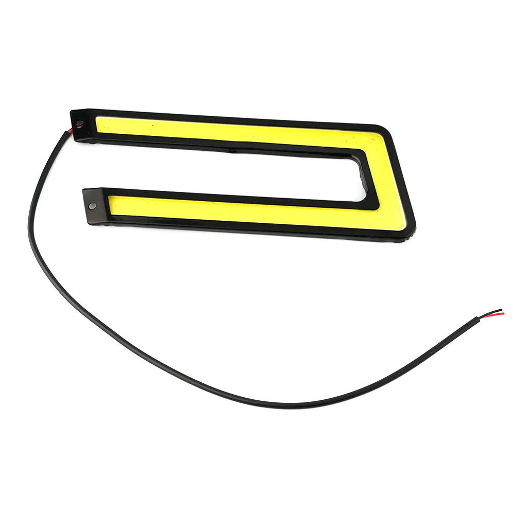 2021 New Daytime Running Lights 12V 6000K COB for drl LED Direct Replacement For Car Driving Fog Lamp White 2021