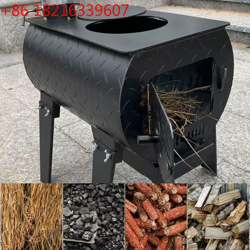 

Firewood stove household indoor outdoor smokeless earth stove rural wood burning thickened version