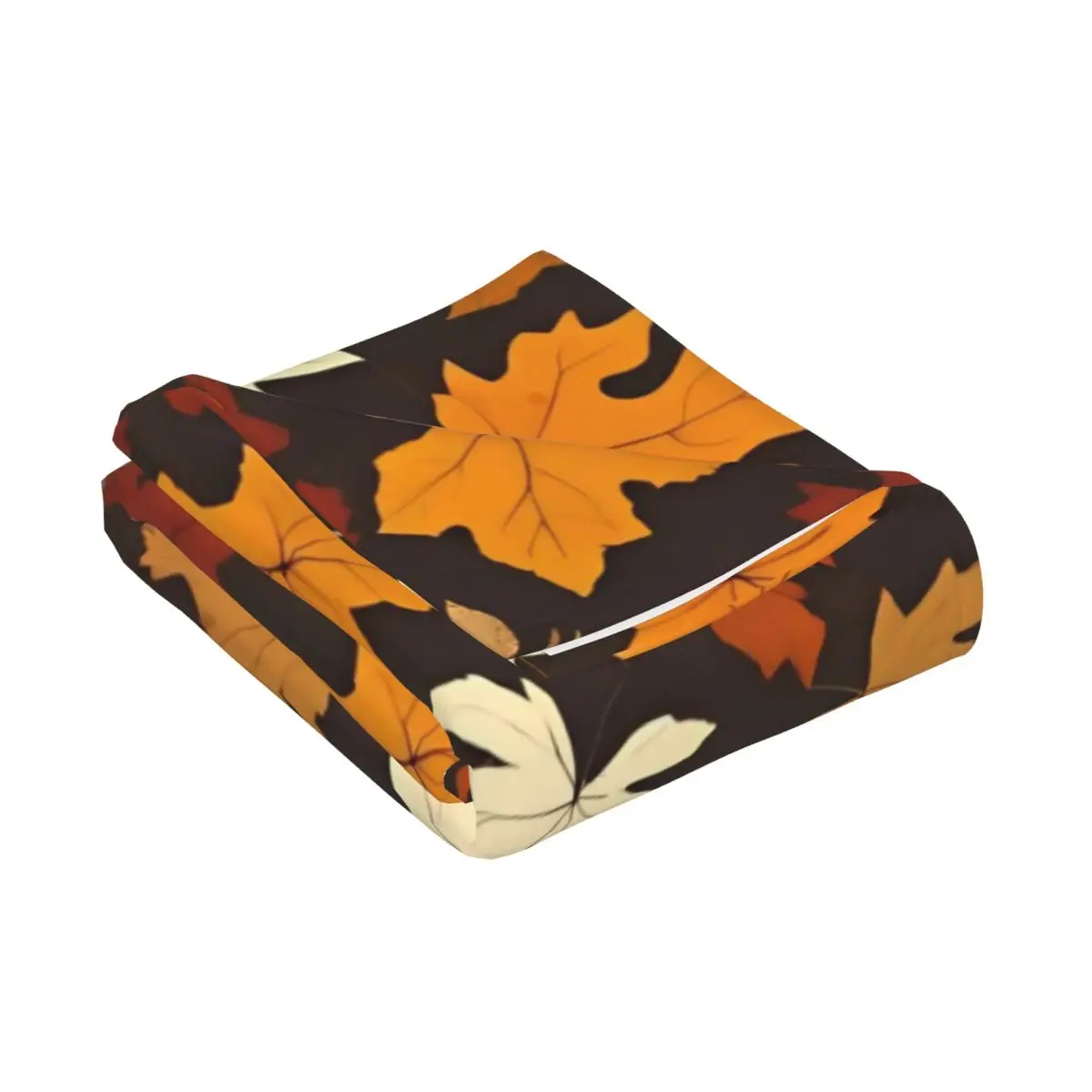 Maple Fallen Leaves Tapestry Hippie Fabric Wall Hanging Colorful Room Decor Beach Mat Retro Blanket