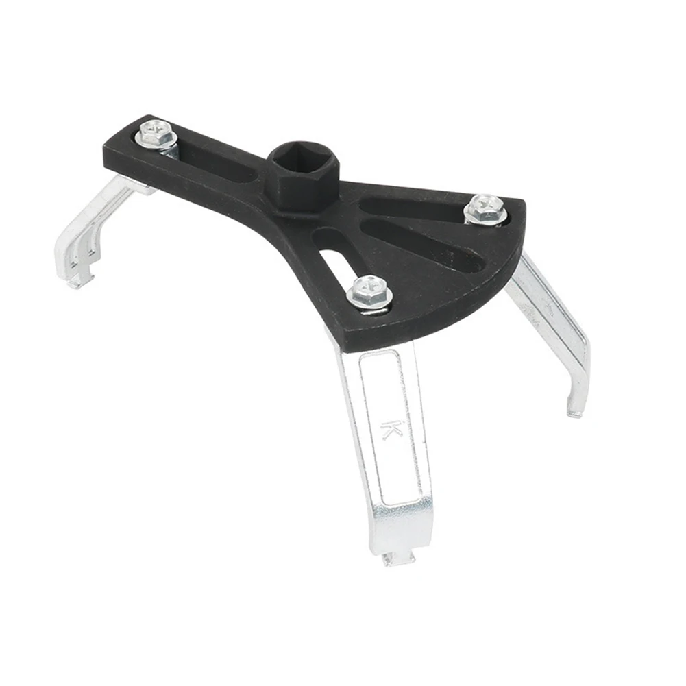 Metal Curved Foot Fuel Tank Pump Wrench Adjustable 125-175mm For Oil Delivery System Lock Ring Cap Spanner Repair Hand Tools