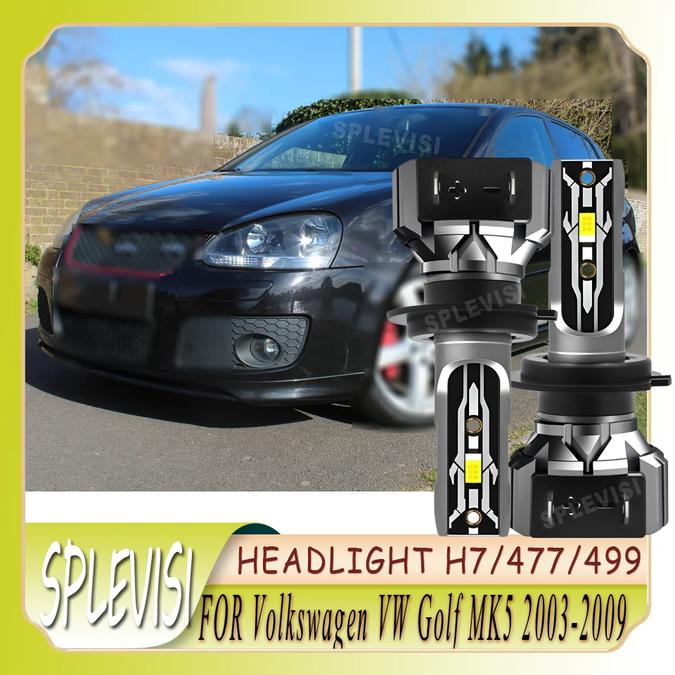 

IP68 Waterproof Rating Lightweight & Strong Tool-Free Headlight For Volkswagen VW Golf MK5 2003 2004 2005 2006 2007 2008 2009