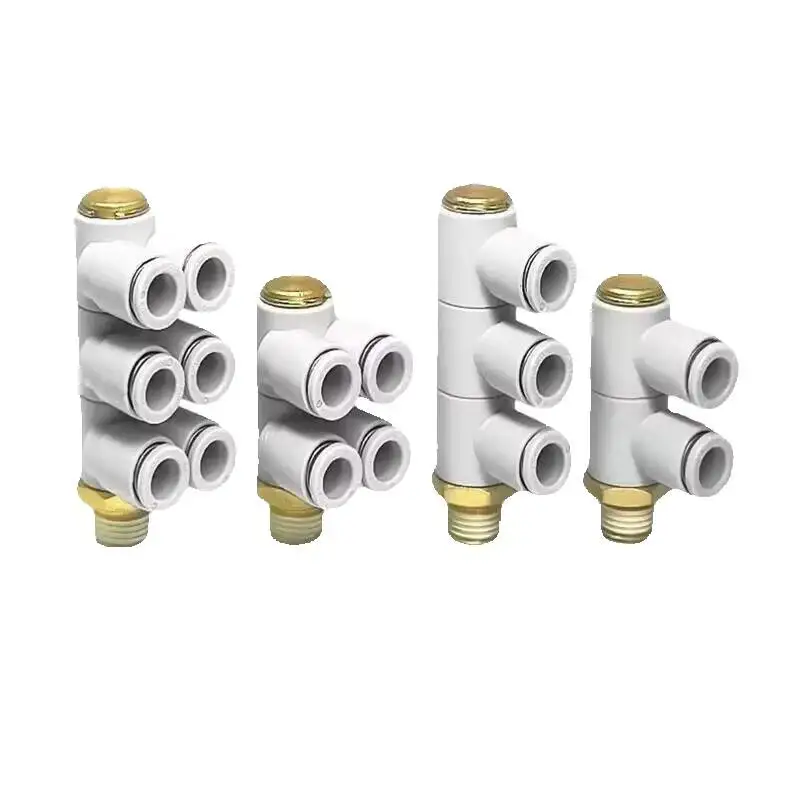 

10pc SMC Genuine Rotary Air Pipe Connector Kq2zd/06-01/Kq2zt08-02/Kq2vt/Kq2vd12-03As