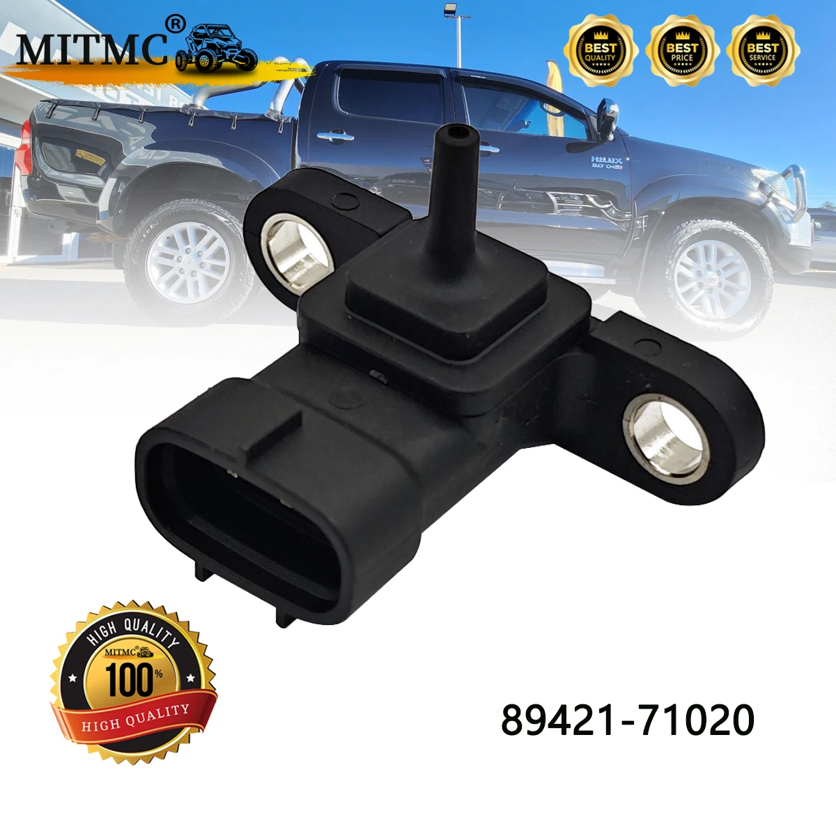 

Pressure Map Sensor Pressure Intake Sensor For Toyota Hilux KUN26R 3.0L 1KD-FTV KUN16R Prado Hiace 2KD-FTV 89421-71020