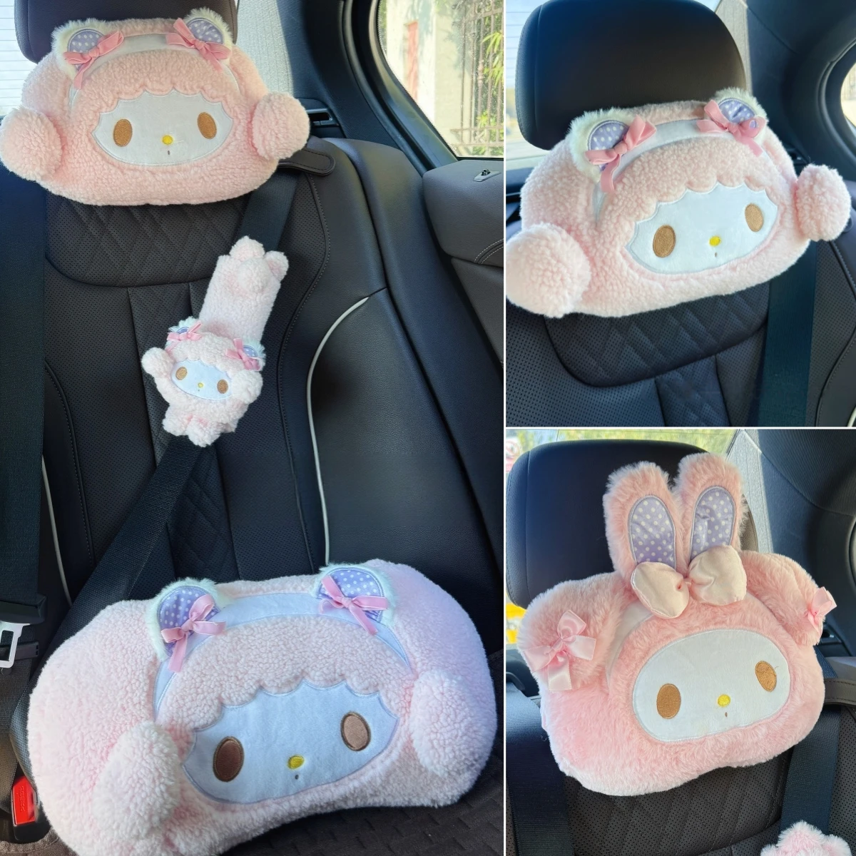 Stay Comfy On-the-Go with My Melody Car Headrest Cushion