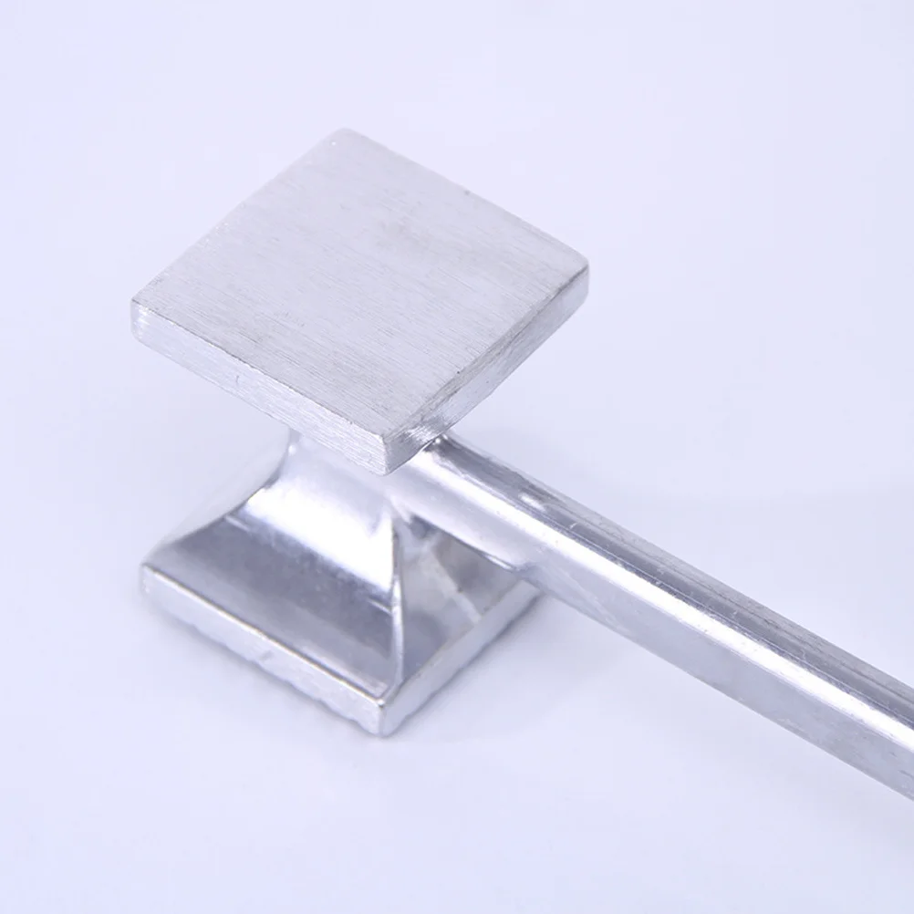 

Square Steak Hammer Aluminum Alloy Meat Tenderizer For Beef Pork Chicken Heavy Duty Kitchen Tools With Long Handle