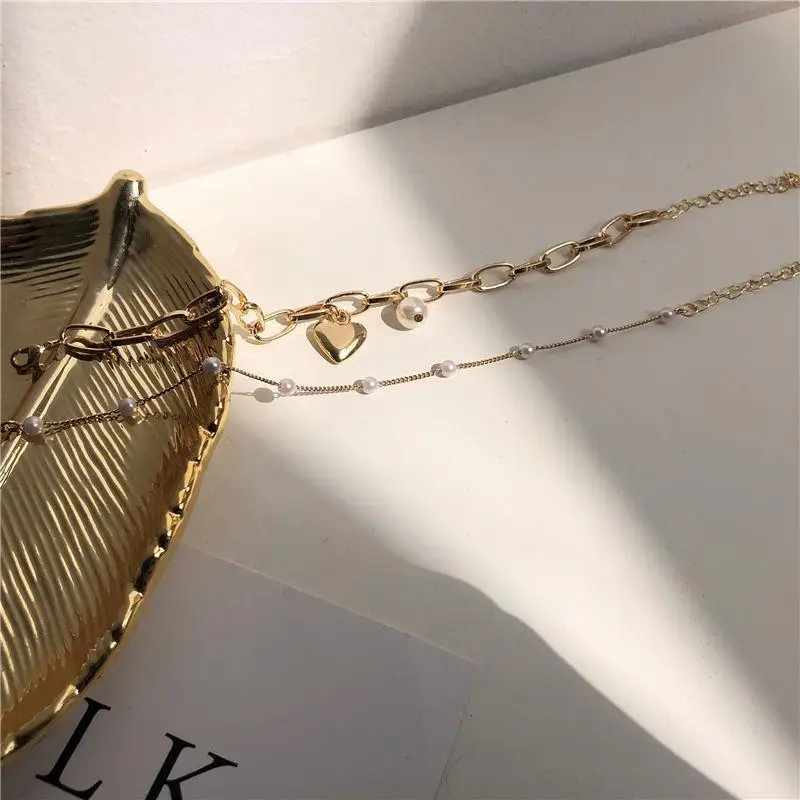 Vintage-Stil Perlen-Liebesarmband, Hochwertiges Elegantes Damen-Perlenarmband, Exquisites Armband zum Verschenken an Töchter und Frauen – Detail 2