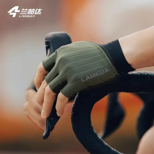 Imagen 2 del producto Lameda-guantes de primavera/verano, guantes de montar transpirables que absorben los golpes, guantes de dedo largo/dedo corto para deportes al aire libre