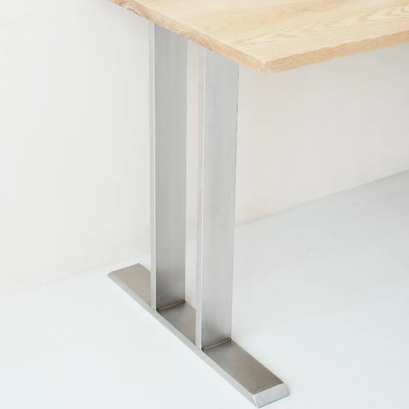 ขาโต๊ะสแตนเลส แข็งแรง ทนทาน สำหรับโต๊ะคอมพิวเตอร์ โต๊ะทำงาน โครงรองรับโต๊ะอาหารสไตล์มินิมอล ขาเฟอร์นิเจอร์อเนกประสงค์