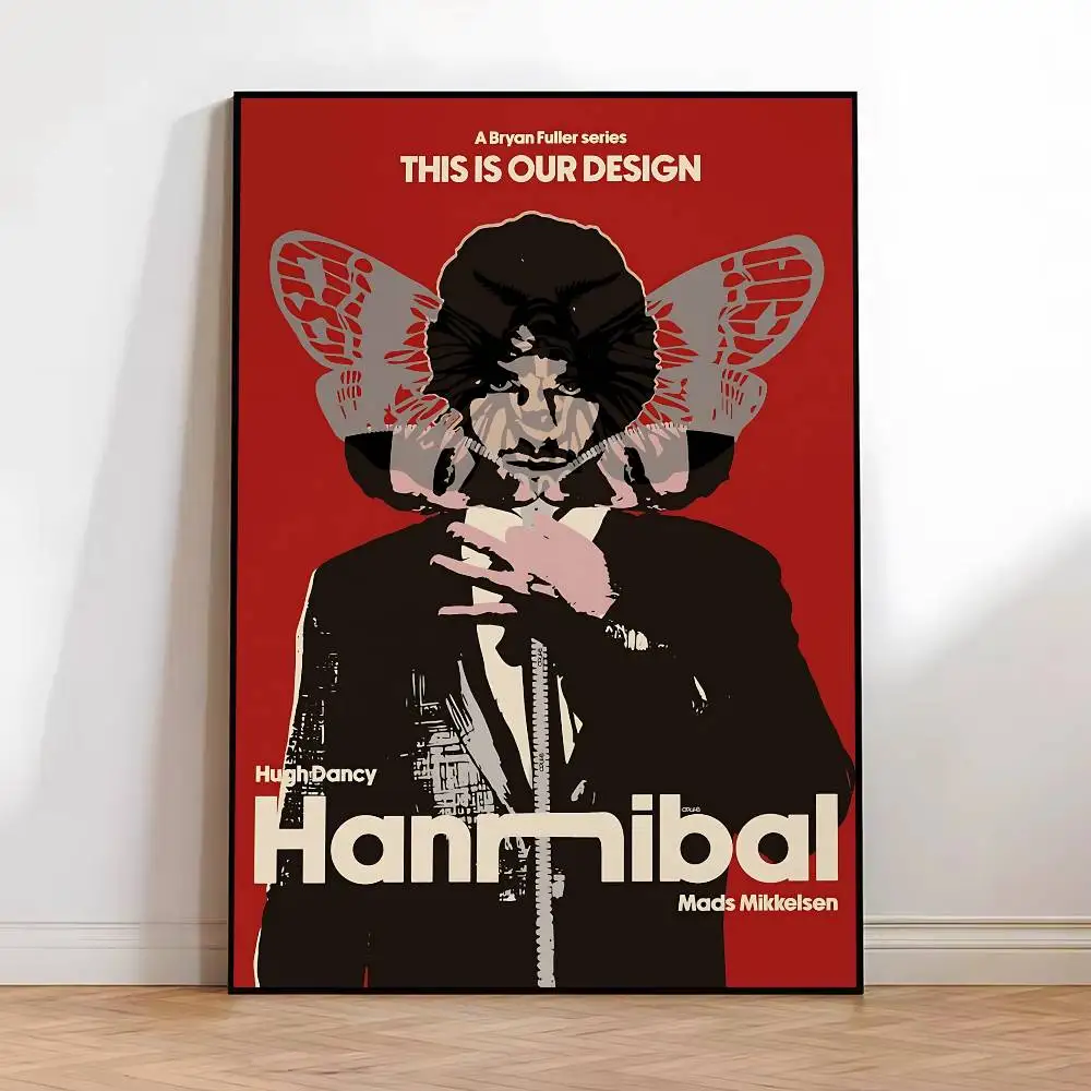 1 Stück H-Hannibal klassische Vintage-Poster, HD-Druck, Vintage-Wandkunst, Dekor für Zuhause, Arbeitszimmer – Detail 6