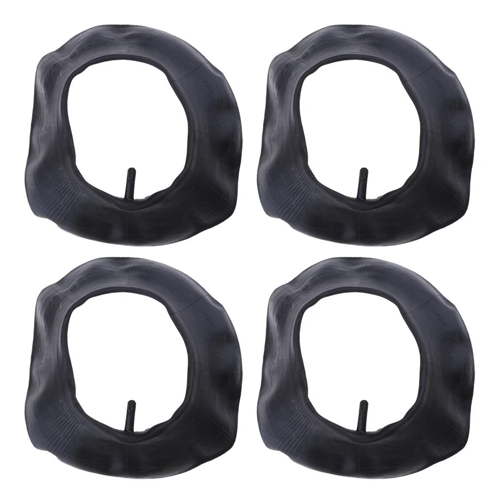 Durable Rubber Motorcycle Inner Tube Replacement for 6 Inch Rims Fits 4.00-6 3.50-6 4.10-6 Tire