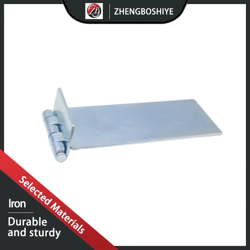 Iron Galvanized Hinges With Large Slender Asymmetric And Non Porous Welding Are Used For Industrial Equipment