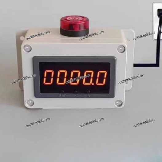 Automatically Control Flow Meter, Water Pipe Measurement, Electronic Digital Display Liquid, Pipeline Meter Gauge Interruption