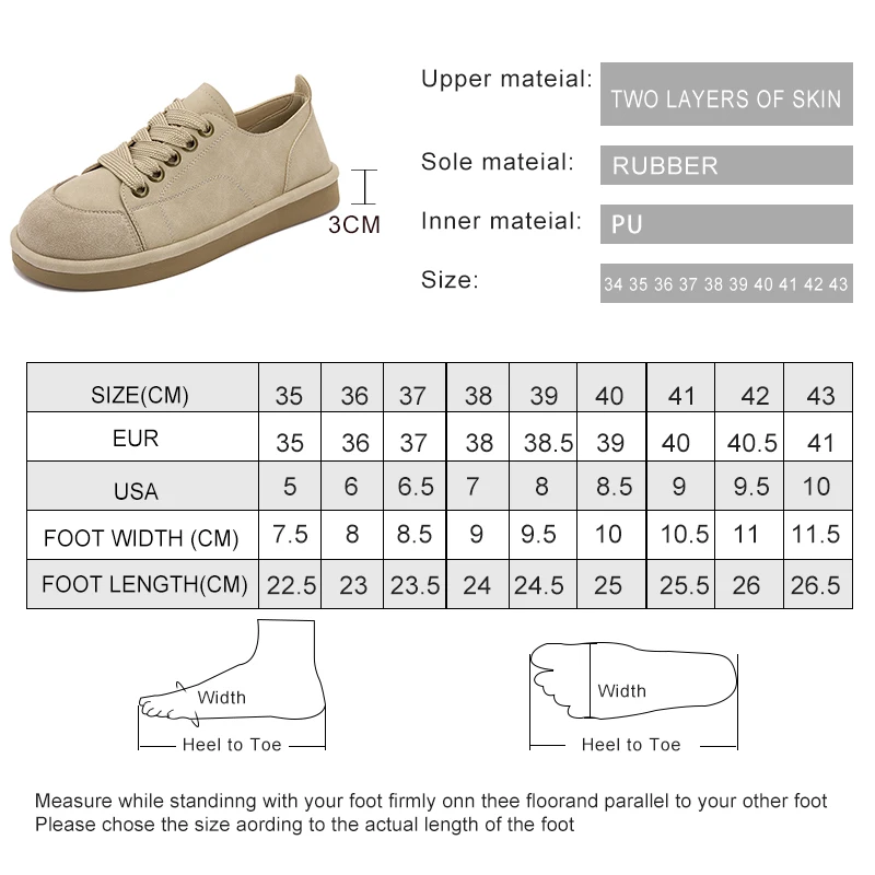 DIMANYU Genuine Leather Female  Shoes Non-slip 2024 New Spring Retro Ladies Casual Shoes Flat Lace-up Women's Sneakers