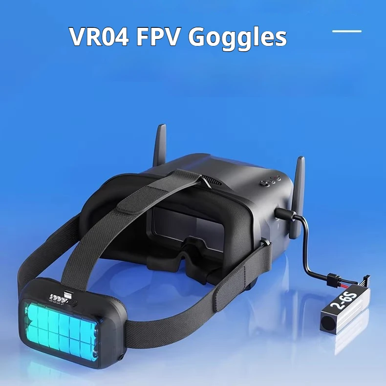 New BETAFPV VR04 FPV Goggles Analog Version for Aquila20 Drone Immersive Flight LCD Display Recording Function