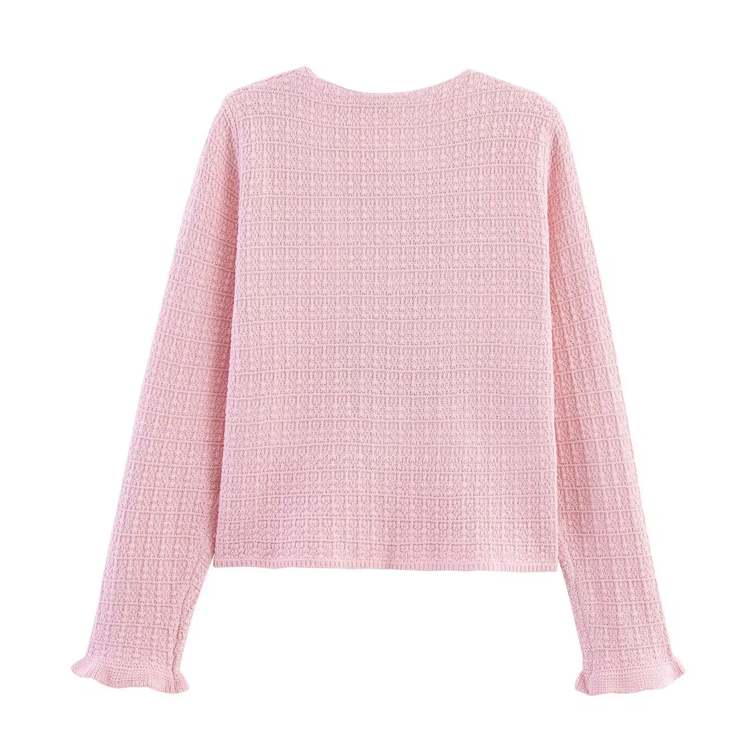 Herbst Frühling frauen Strickjacke Pullover Casual Langarm Vorne Offen Taste Unten Trendy Jacken Oberbekleidung