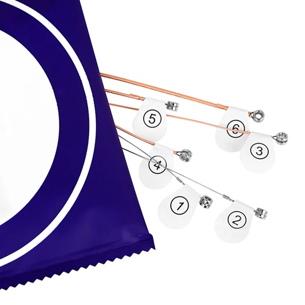 

1Set Rustproof Electric Guitar Strings Replacement Durable Stable Material Standard Tension Guitar Accessories