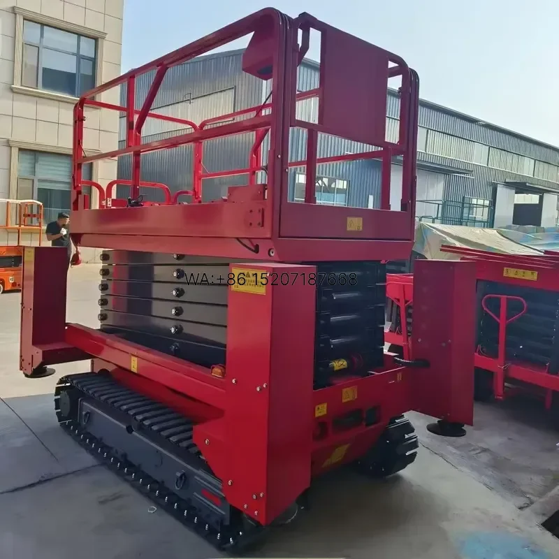 Wmwmnu for Hydraulic Scissor Lift Platform Aerial Work Platform 18m Lifting Height 450kg Capacity Cherry Picker