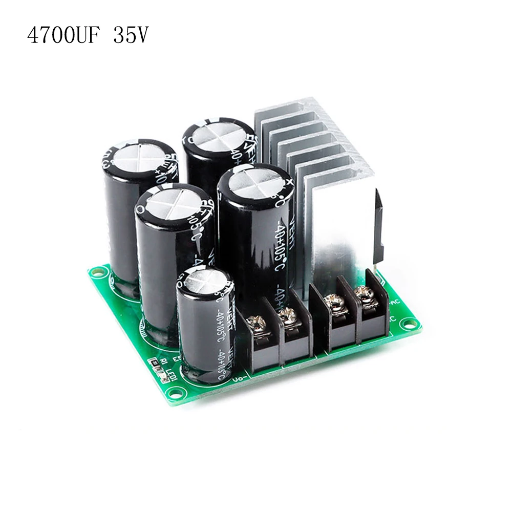 1 PC Non Regulated Power Supply Board Rectifier Filter Board Power Amplifier Single Power Supply Board 10A 3300UF/50V 4700UF/35V