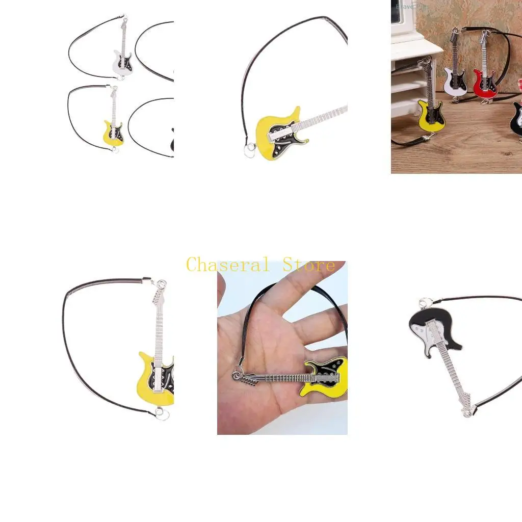 

E7CE кукольные домики, гитарный ремень, модель мебели, аксессуары для концертов, кукольные домики для девочек-подростков, набор