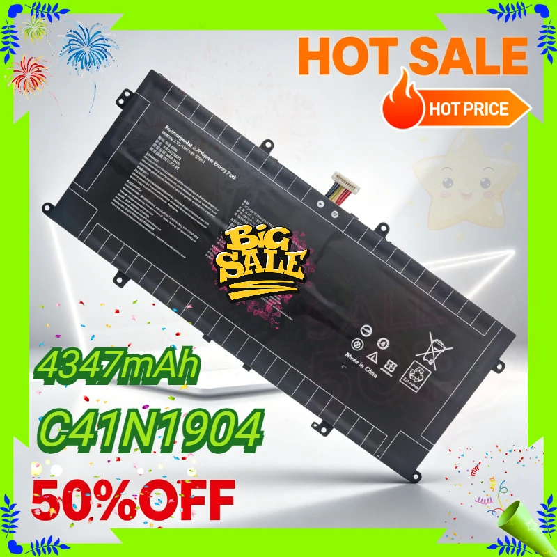 NEW C41N1904 C41N1904-1 15.48V 67Wh Laptop Battery for ASUS ZenBook 14 UX425UA UM425IA UX425EA UX425JA UX325EA BX325JA Bateria