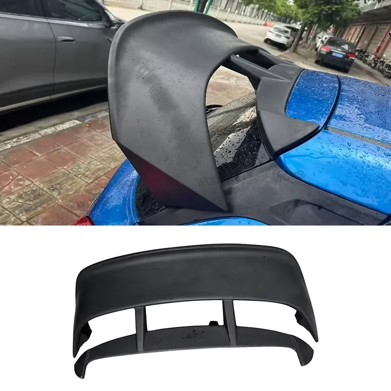 Style FRP Rear Spoiler for Swift Sport ZC33S 2018-2021 Carbon Fiber Roof Hatchback Trunk Spoiler Wing Car Bodykit