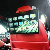 2025 Latest UI Style TV Rear Seat Screen For BMW X6 G06 WiFi Car Headrest Monitor Android HDMI Bluetooth Mirror Link Wireless