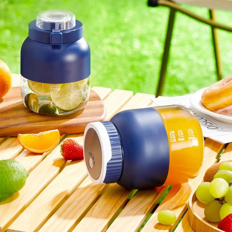 500ML Juicer Draagbare Blenders USB Oplaadbaar Multifunctioneel