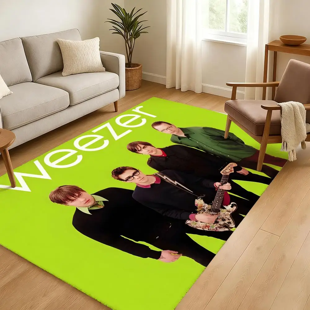 Rivers Cuomo Floor Mat Soft Thickened Absorbent Non-Slip Bedroom Living Room Door Mat Home Decor Flannel Rugs