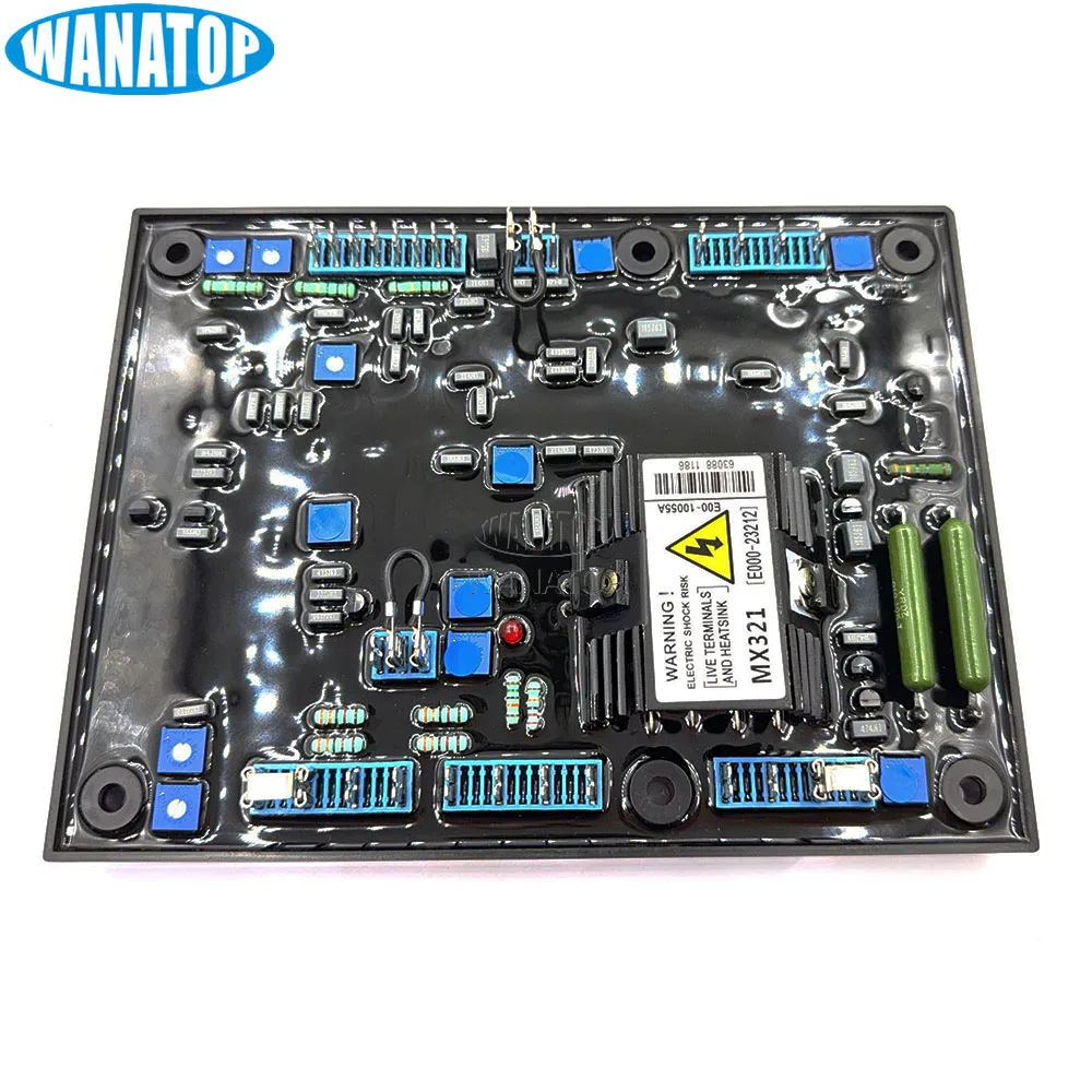 AVR MX321 Regulator Board For Brushless Permanent Magnet Diesel Generator Set Excitation
