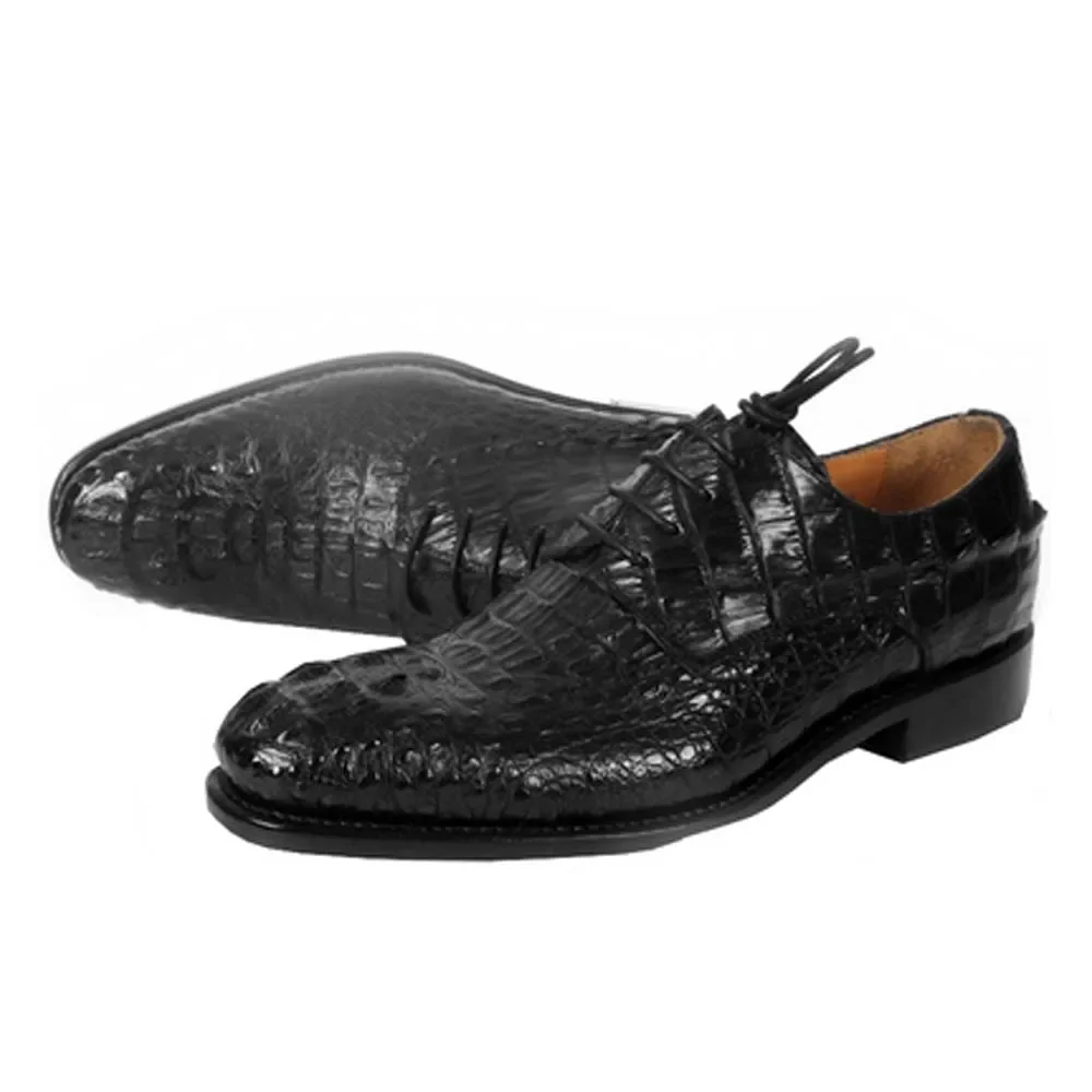 hulangzhishi new import new crocodile men formal shoes  Male business  Round head  Men dress  male