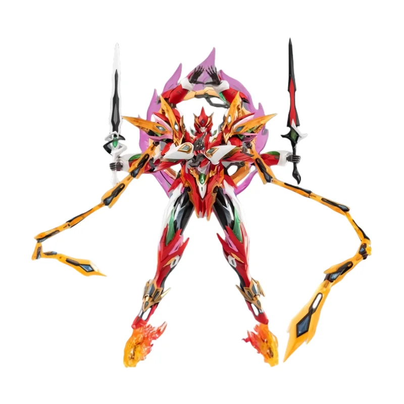 Motor de anime quente nuclear nezha Mnp-Xh04 modelo figuras de ação coleção esqueleto liga 1/100 mg tianying estrela shen modelo brinquedos kit