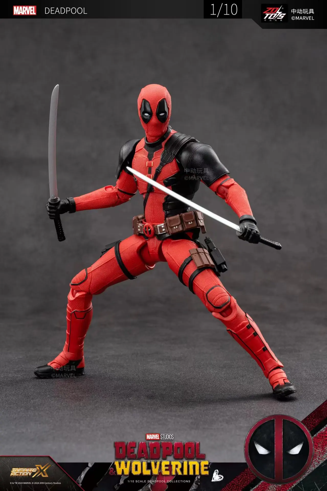 Original 2024 Deadpool & Wolverine Action Figures Movie Version ZD Toy Series Collections Adult Action Figures Garage Kit Gift view 4