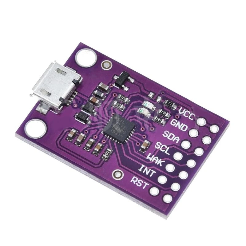 F3KE CP2112 USB to Serial Adapter 2.0 USB to I2C Communication Module Evaluation