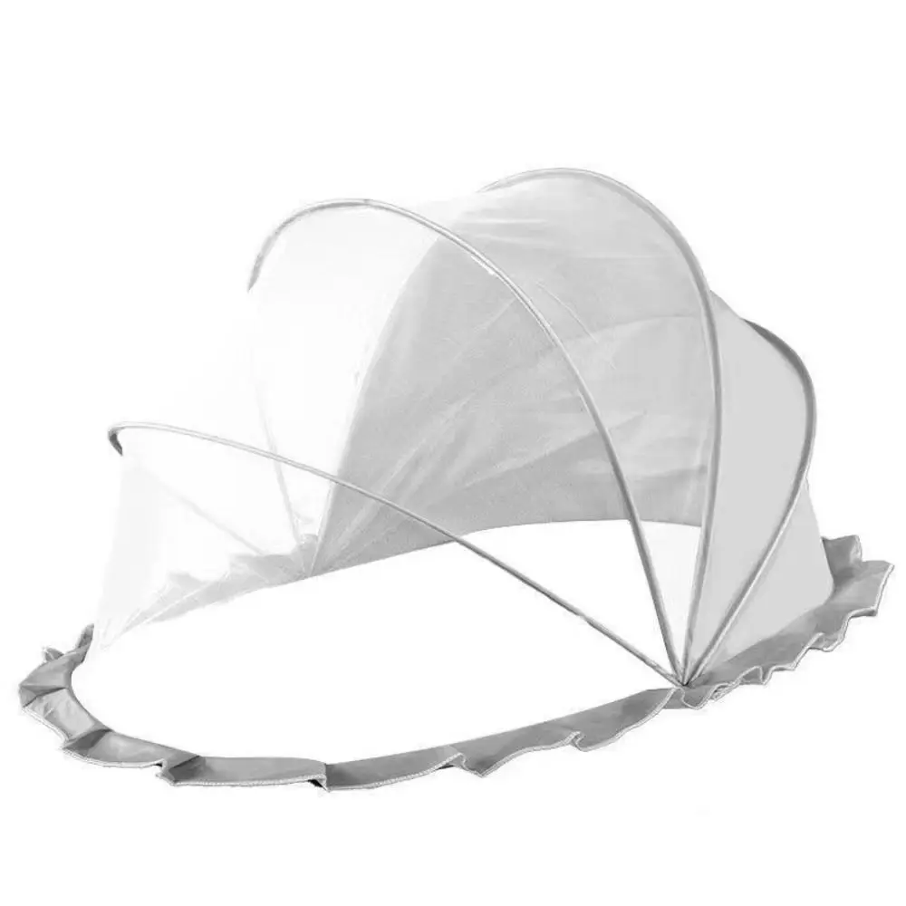 Mosquitera plegable para cuna de bebé, cubierta de malla suave antimosquitos de cobertura completa, malla transpirable y práctica para dormir, dormitorio