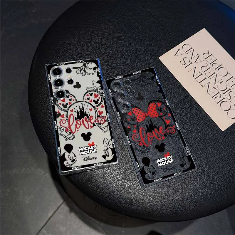 Милый Дисней Микки Минни для OPPO A98 A97 A92S A9 92 78 77 76 72 60 57 55 54S 53 5 31 16 2 Find X5 Reno 8 8T 6 Phone