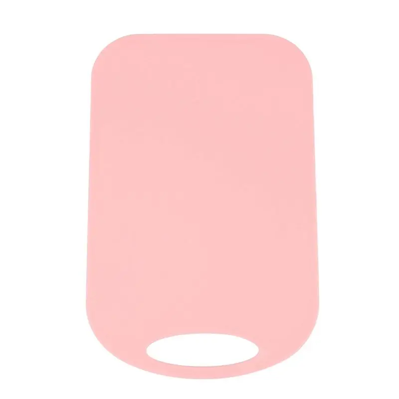BAAJ-4X Plastic Chopping Block Meat Vegetable Cutting Board Non-Slip Anti Overflow With Hang Hole Chopping Board Pink