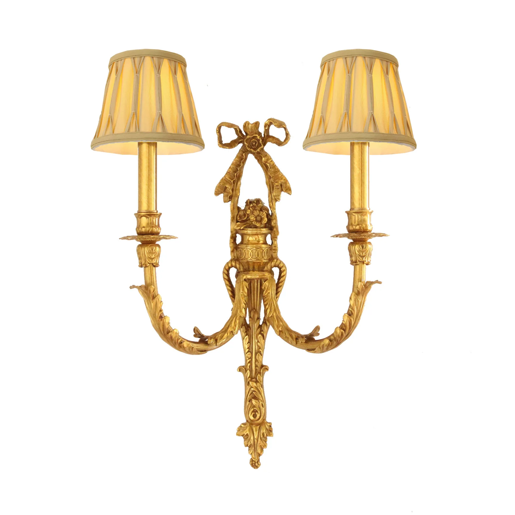 French Pure Copper Wall Lamps For Villa Living Room Bedroom Wall Lamp Bar Club Project Lamp Retro European Wall Lights