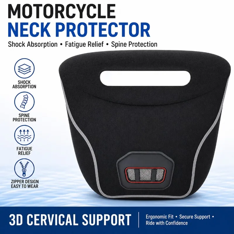 protective-motorcycle-neck-brace-anti-shock-safe-neck-protection-anti-fatigue-spine-neck-pad-zipper-3d-cervical-spine-protection