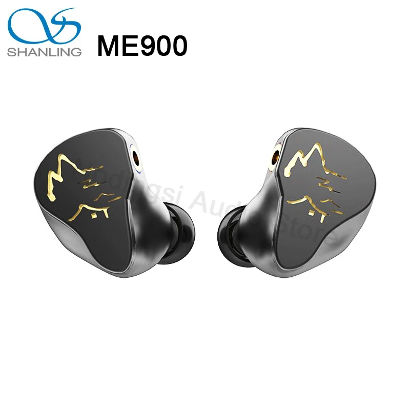 

SHANLING ME900 In-ear Headphones 8 Driver Hybrid In-Ear Earphone HIFI Hi-Res Audio Wired Headset 2.5/3.5/4.4mm Plug Wired Earbud