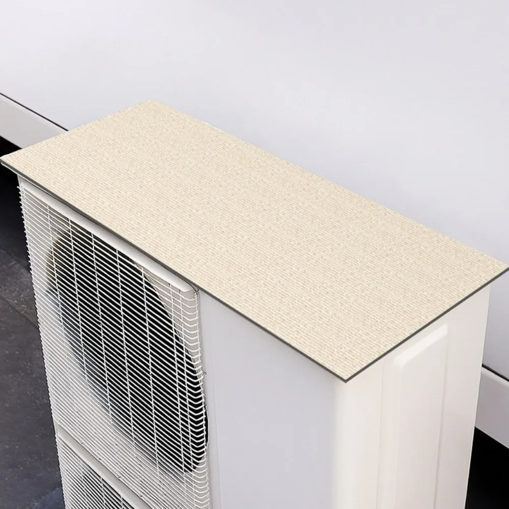 Waterproof Air Conditioner Cover Rainproof Weatherproof Noise Reduction Pad Self-Adhesive Soundproof Protective Cover Roof
