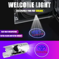 Rav4 Yaris 2025 For Toyota TRD 2PCS LED Welcome Lamp Car Door Ghost Shadow Light Laser Projector For Toyota Century Auris FCV Mi