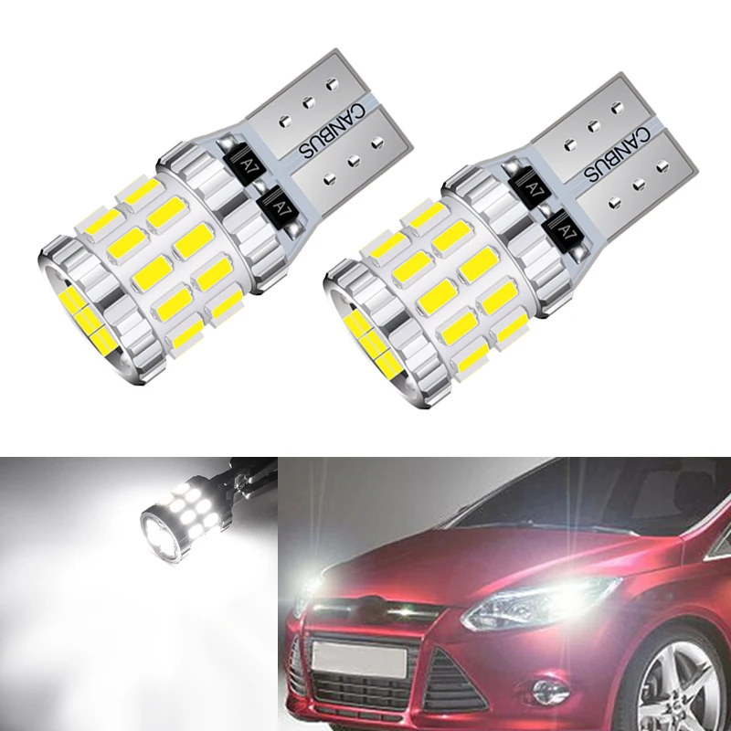 

T10 W5W 194 LED Bulb Canbus Error Free 30SMD Interior Dome Map Clearance Light For Ford C-Max ECOSPORT F150 F250 F350 Fiesta